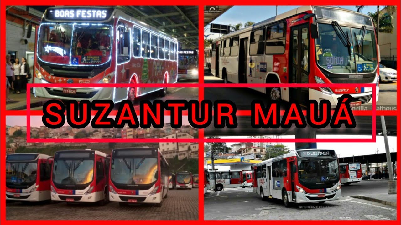 Mostrando os Prefixos Dos Ônibus da Suzantur Mauá