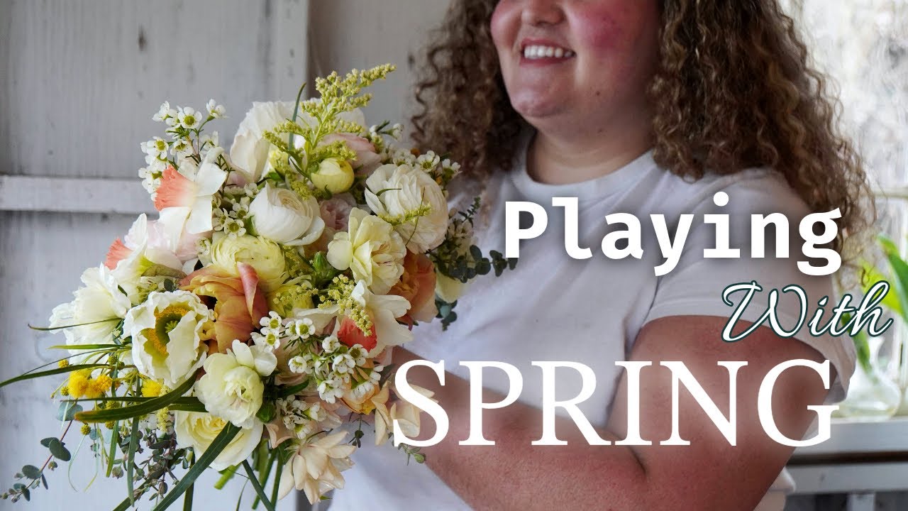 Early Spring Cut Flower Arrangements |  So Much Beauty