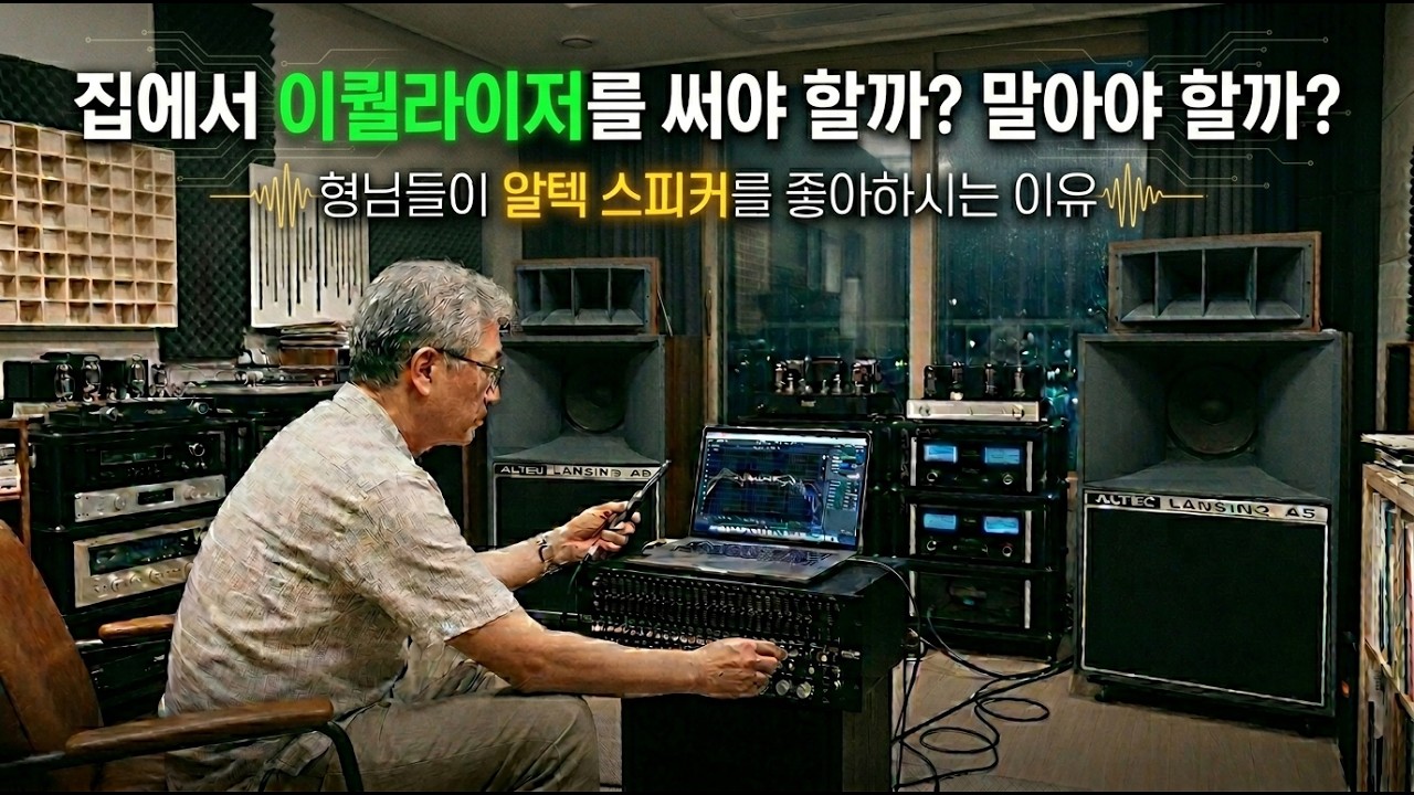 Should I use an equalizer at home? Yes or No? (The Secret of Altec Speakers and RIAA Curves)