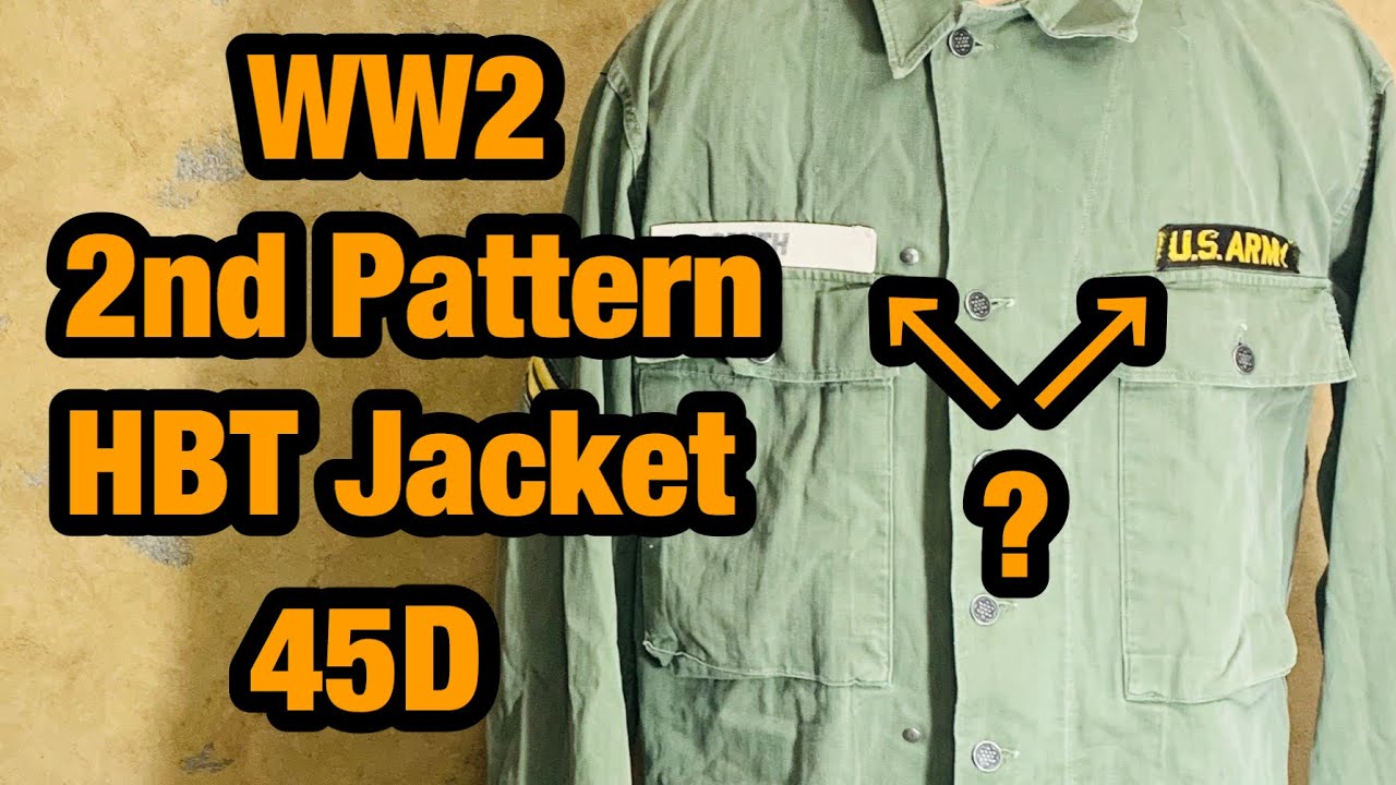 WW2 US Gear HBT Jacket 2nd Pattern 45D #071