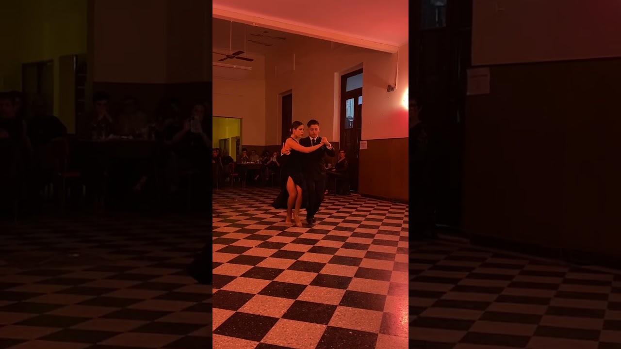 Morena Marquez y Lucio Galvan - A mis compañeros (Osbaldo Pugliese) - La Milonga del Argentino
