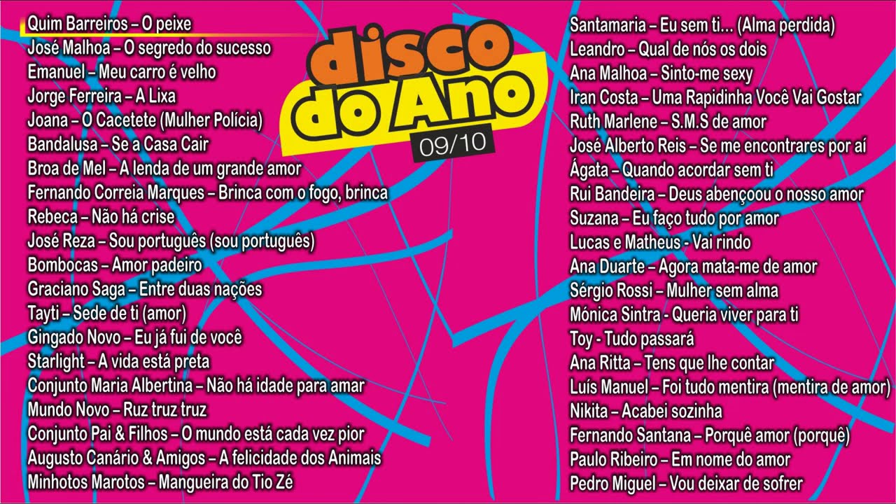 Vários Artistas - Disco do ano 09/10 (Full album)