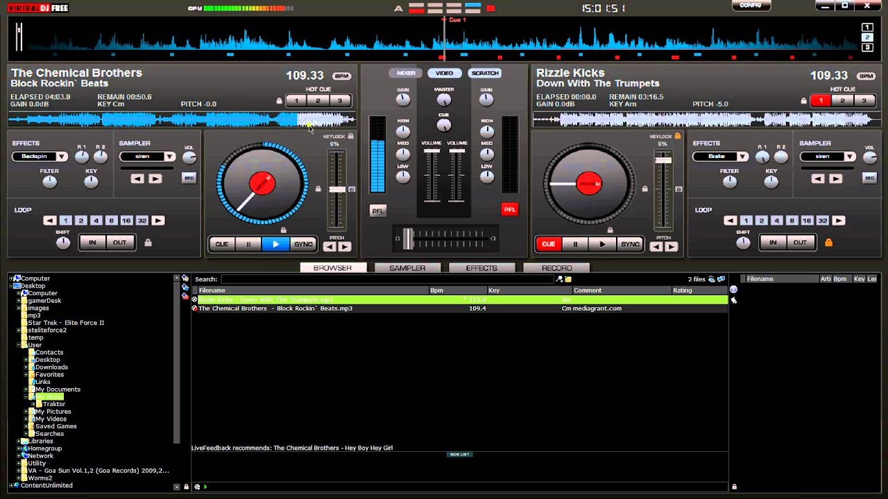 How to DJ with Virtual DJ in 5 minutes - How To Use Virtual DJ Quick Start Guide