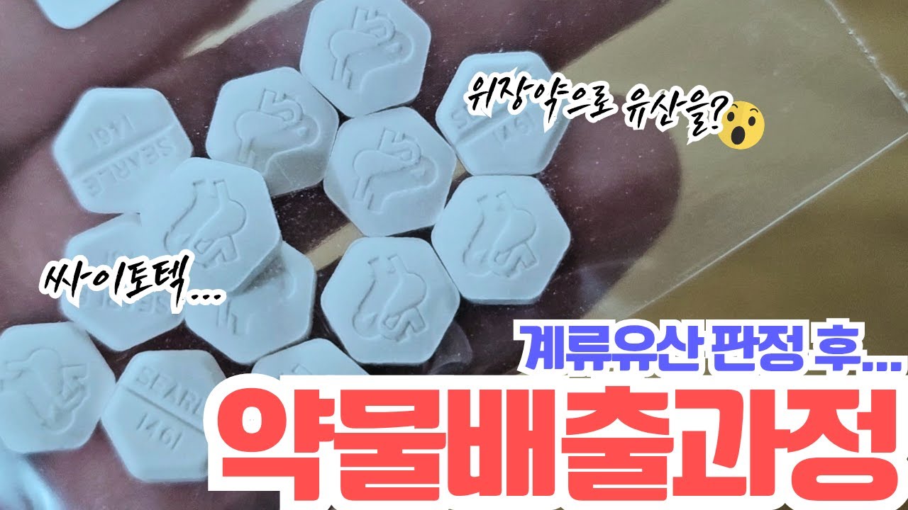 계류유산 판정부터 싸이토텍 약물배출 과정까지 feat.마지막 눈물🥲