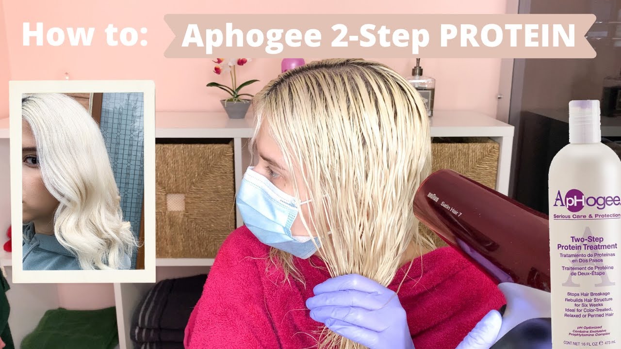 How to: Aphogee Two-Step Protein Treatment (on bleached hair) & Review