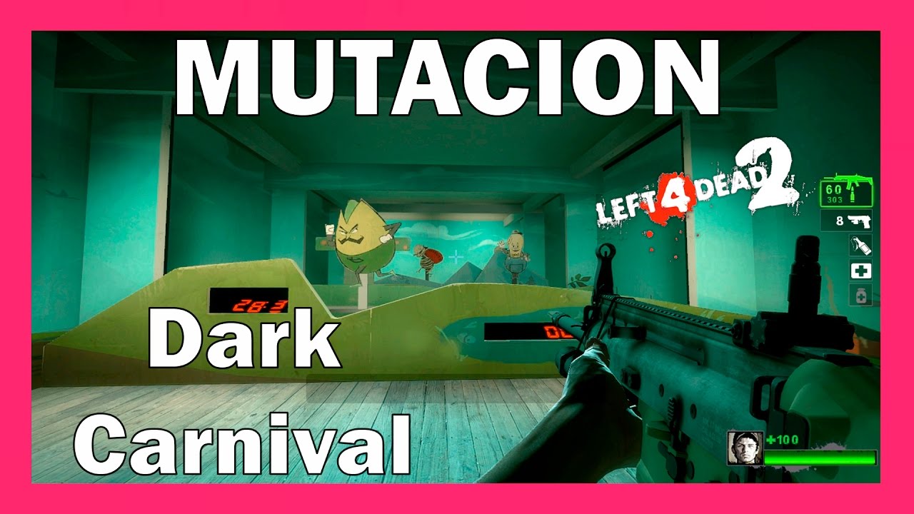 Left 4 Dead 2 Mutación: El Ultimo Hombre Sobre La Tierra - Dark Carnival NO DAMAGE SPEED RUN