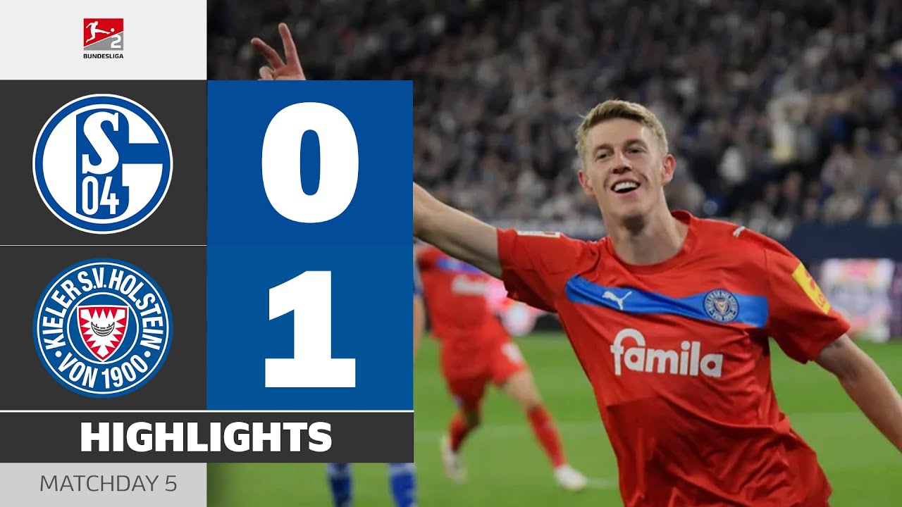 Early Goal Decides! | SCHALKE 04 - HOLSTEIN KIEL | Highlights | Matchday 5 - Bundesliga 2 2025/26