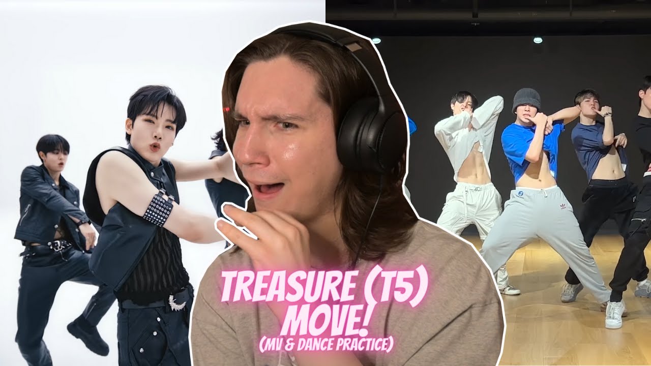 DANCER REACTS TO TREASURE (T5) | 'MOVE' M/V & Dance Practice