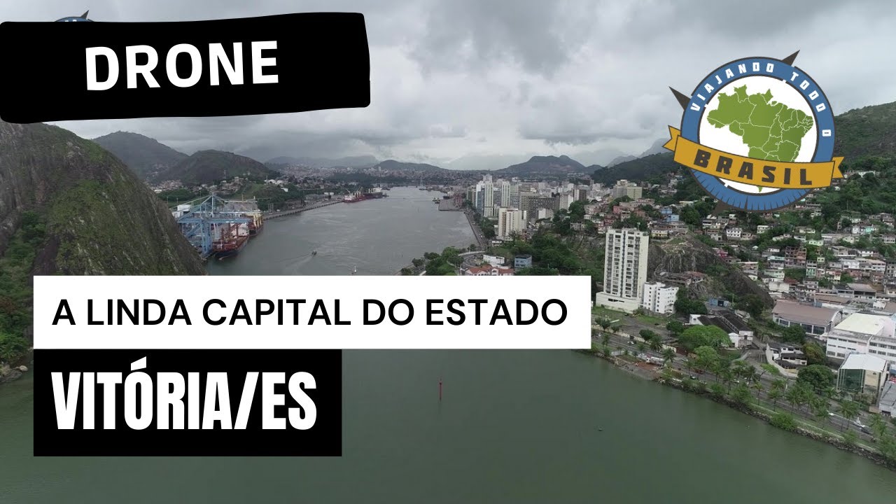 Vitória/ES - Drone - Viajando Todo o Brasil