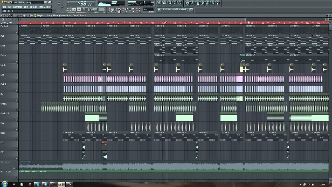 ATB - Ecstasy (FL Studio)