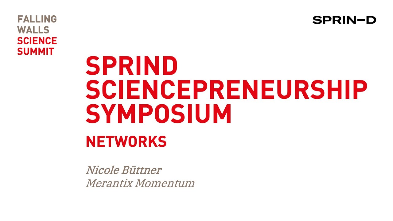 Sprind Sciencepreneurship Symposium | Nicole B&uuml;ttner