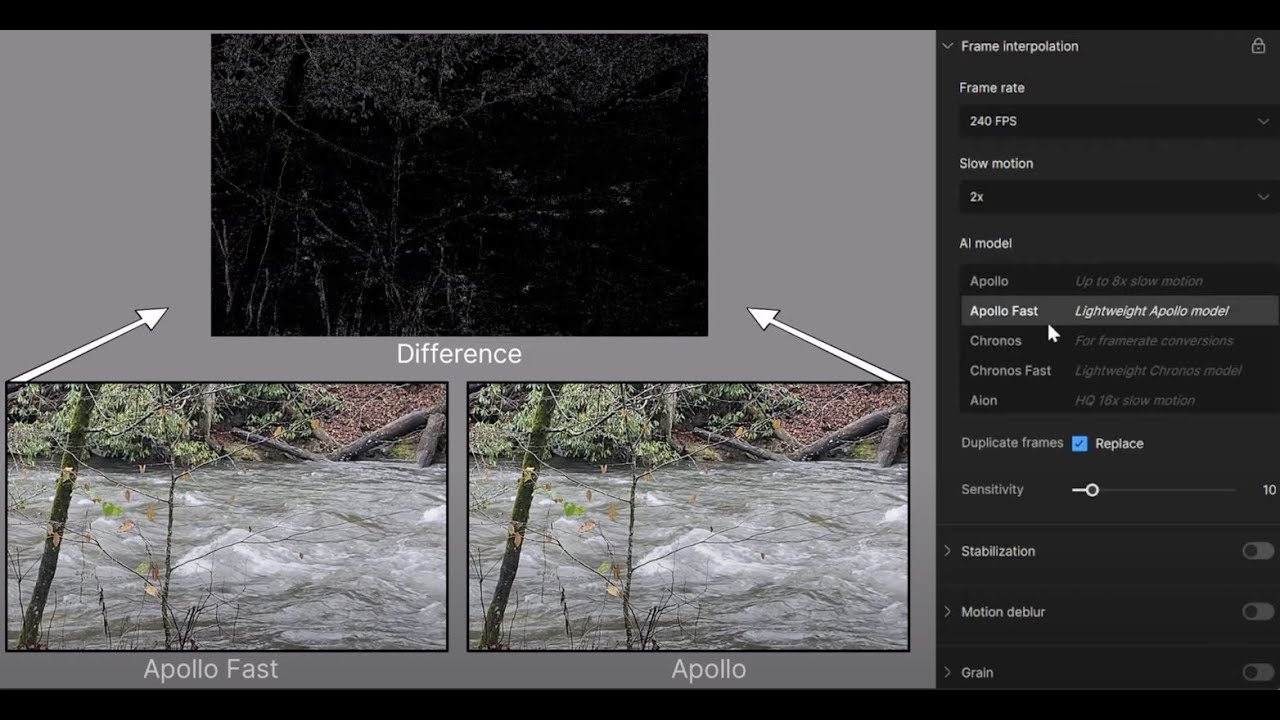 Video AI - Frame Interpolation