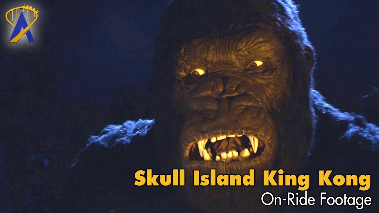 Skull Island: Reign of Kong on-ride footage at Universal Orlando