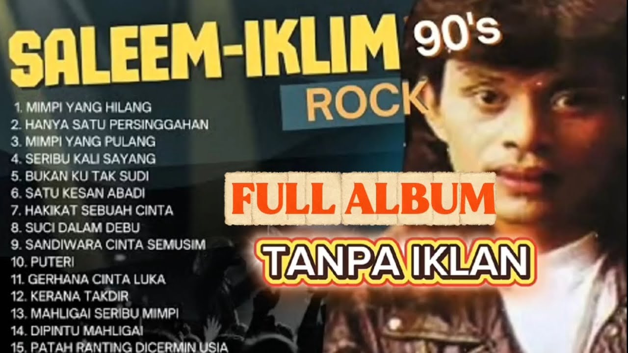 Best OfF The Best Album Saleem lklim - Malaysia Slow Rock Legend