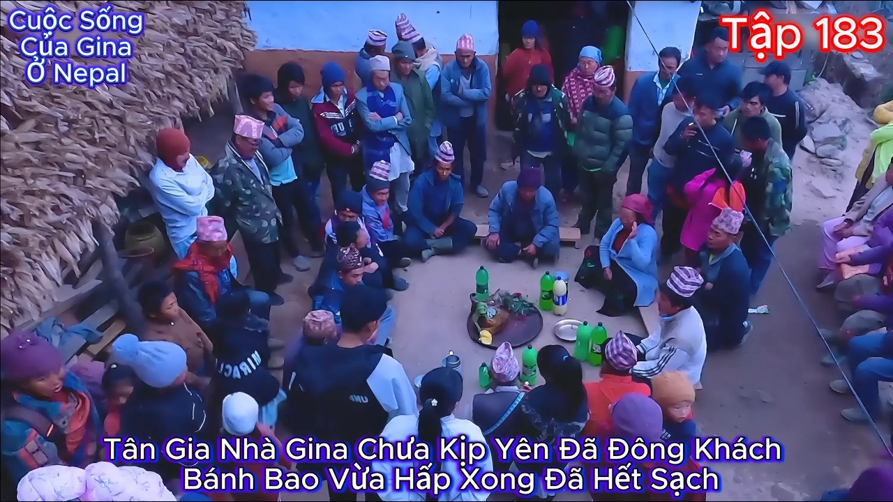 GINA Tập 183 - Tân Gia Nhà Gina Chưa Kịp Yên Đã Đông Khách – Bánh Bao Vừa Hấp Xong Đã Hết Sạch