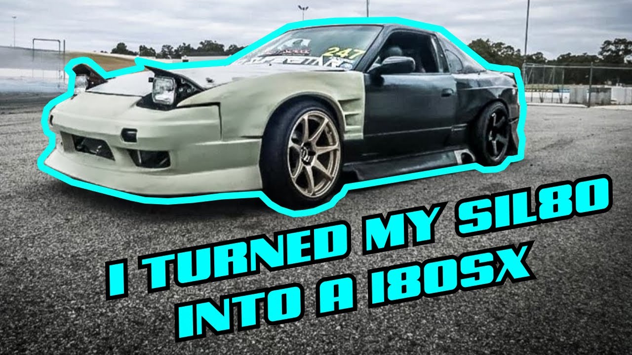 Turning My SIL80 Back to a 180sx !