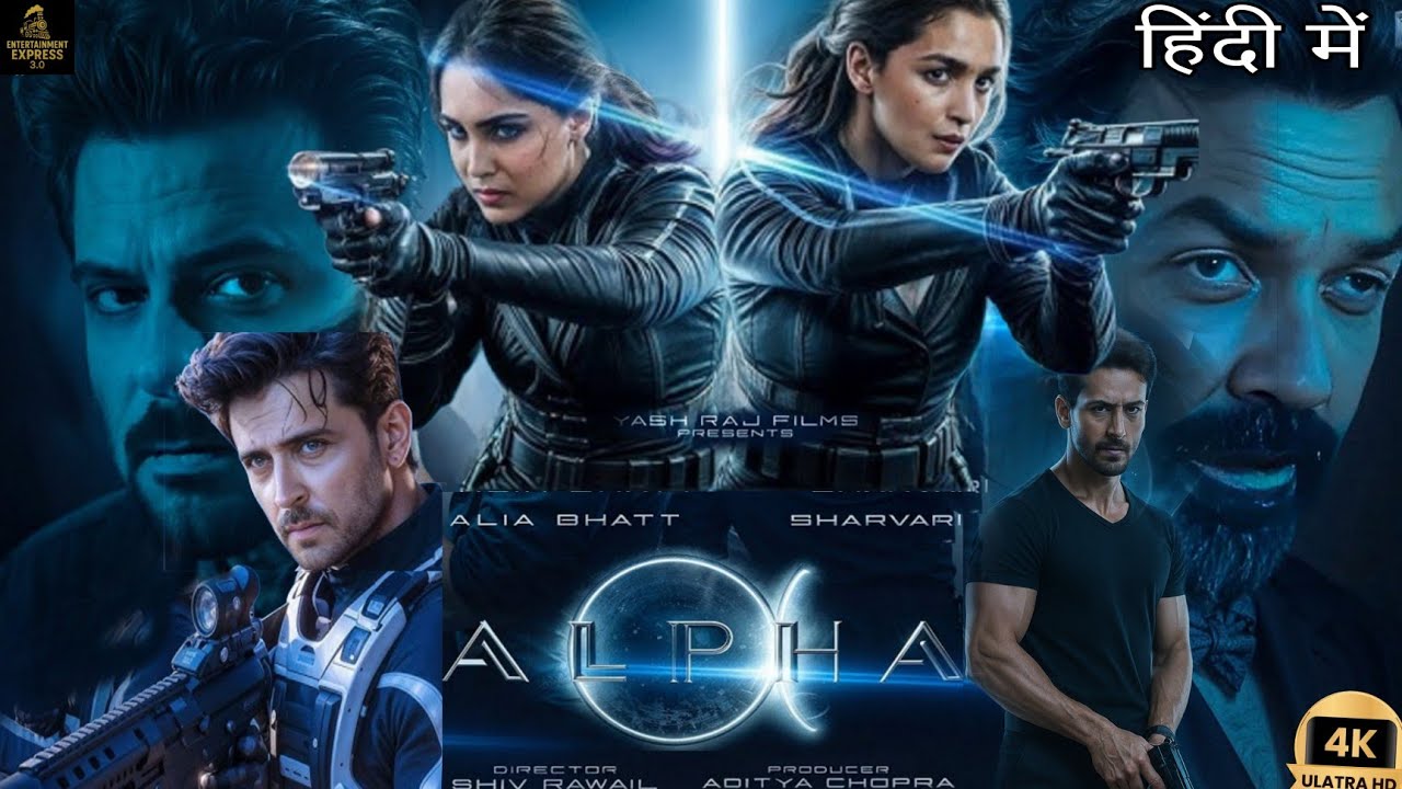 Alpha full movie hindi | New Action Movie 2025 | South movie | Bobby deol, Hritik roshan, Alia bhatt