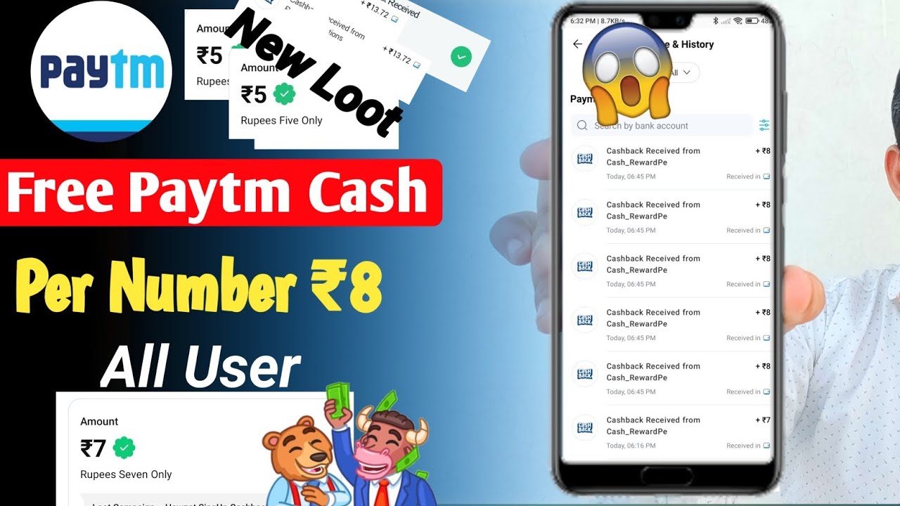 🔴 NEW LOOT CAMPAIGN || PAYTM EARNING APP 2022 TODAY || FREE PAYTM CASH