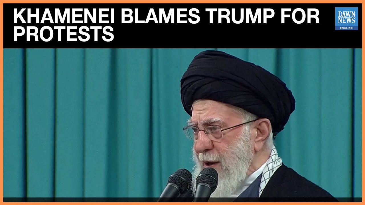 Iran&rsquo;s Khamenei Blames Trump for Inciting Deadly Protests, Vows Action Against &lsquo;Seditionists&rsquo;