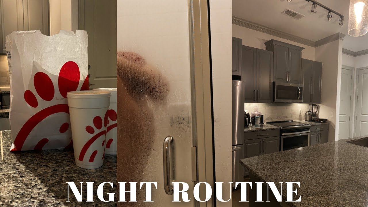 Productive Night Routine| Hygiene, Hair care routine, Cleaning, etc.