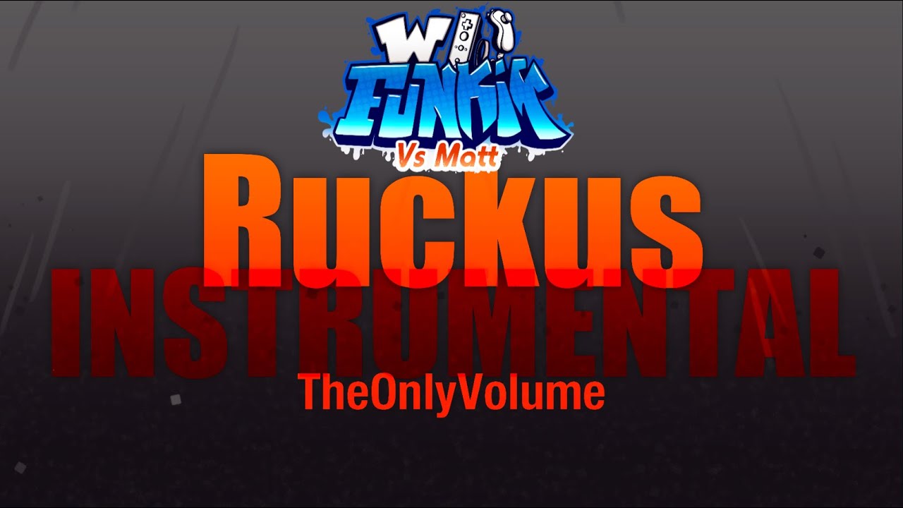 TheOnlyVolume - Ruckus INSTRUMENTAL