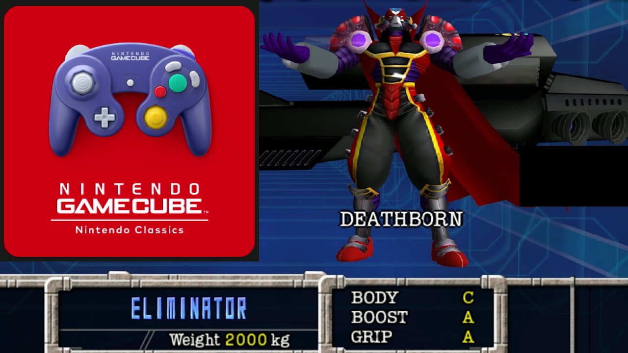 F-Zero GX on Switch 2 GC Classics: Master Class beaten with Eliminator (Unique Custom Machine)