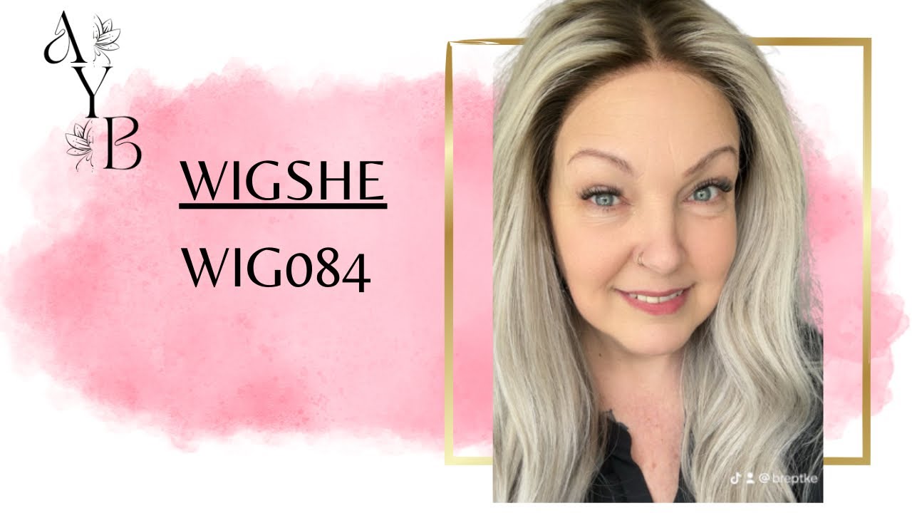 ✨ WIGSHE WIG084 | 20” Mushroom Blonde Wavy Human Hair Lace Front Wig Review ✨