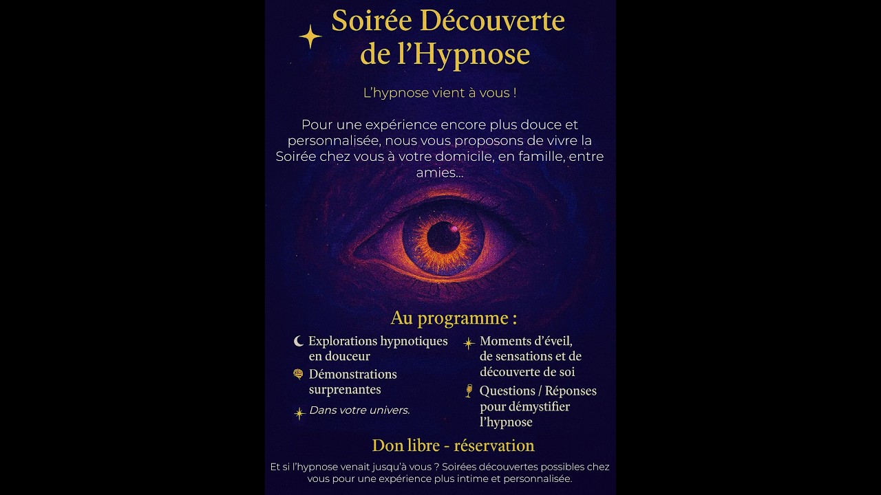 soirée découverte de l'hypnose