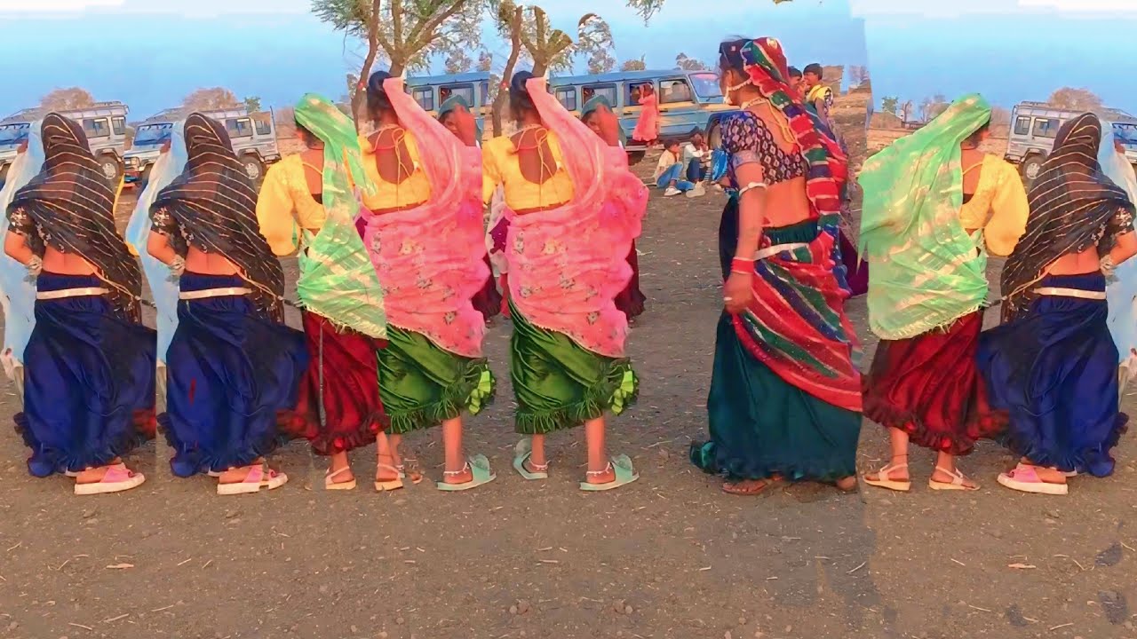 आदिवासी# डांस 💃💃 वीडियो 2025 का वीडियो#dance #parulrathwanewtimli #parulrathwanewtimli #dance