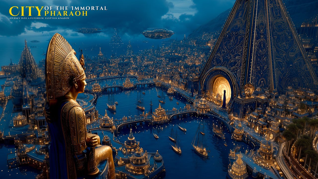 City of the Immortal Pharaoh | Journey Into a Futuristic Egyptian Kingdom