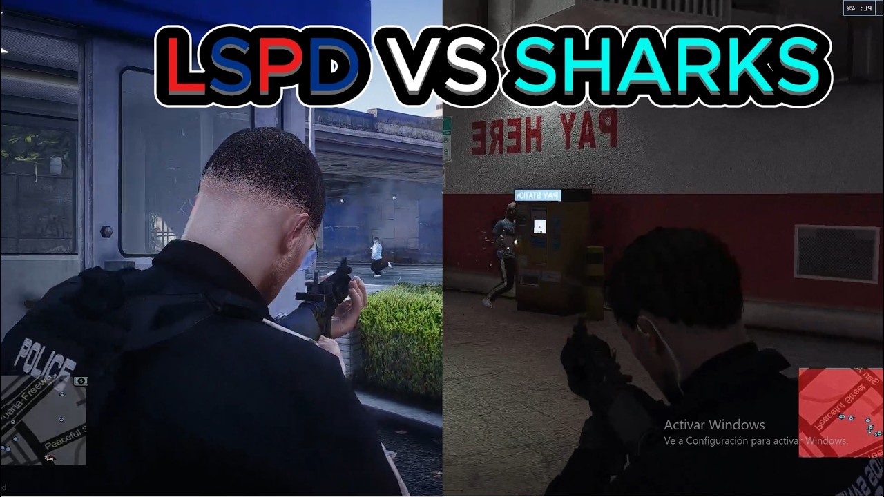LSPD VS SHARK | LA CABRA BLACK EN FINAL 1 VS 3 | DOVUX LIFE