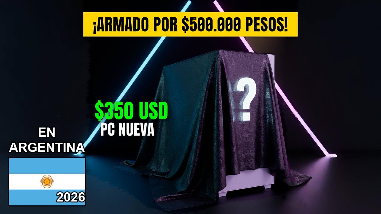 ¡ARMAMOS UNA PC POR $500.000! 🇦🇷 ¿Realmente rinde en 2026?