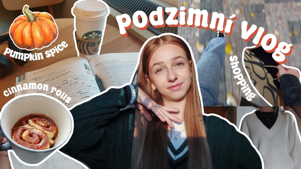 NALAZUJI SE NA PODZIM🍂 - VLOG | pečení, nákupy, kreslení... (valakarol)