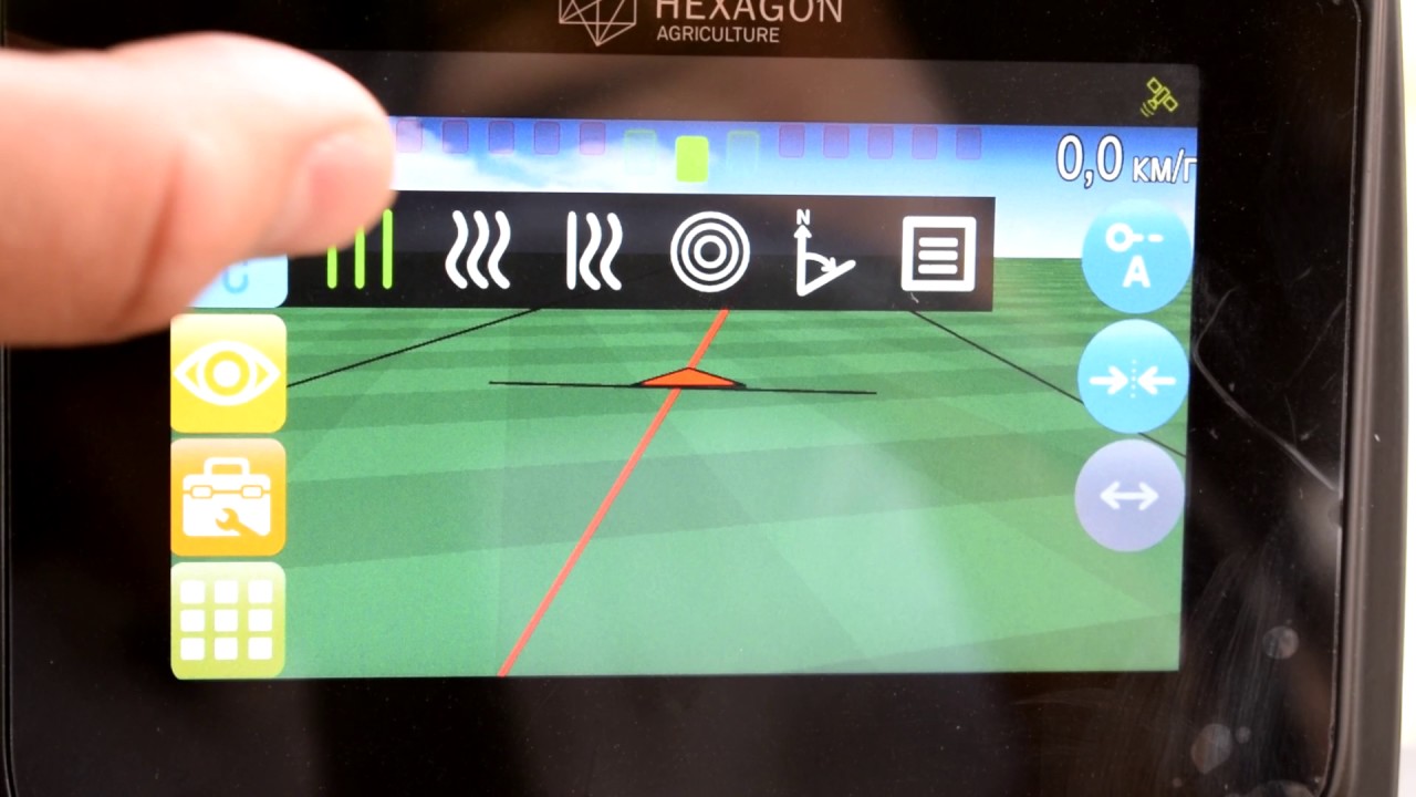 Курсоуказатель HEXAGON Ti5 на МТЗ 82.1