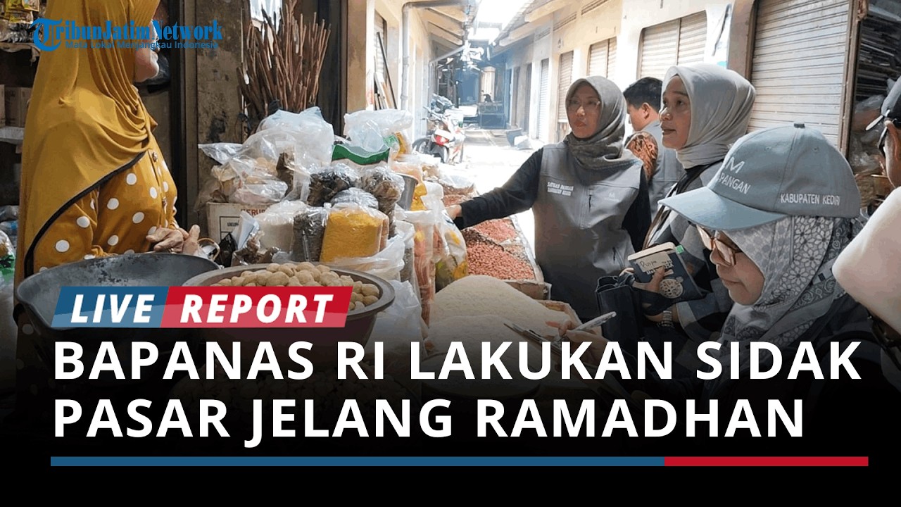 Jelang Ramadan, Bapanas RI Sidak Pasar Pamenang Pare, Pastikan Harga Bapok Stabil