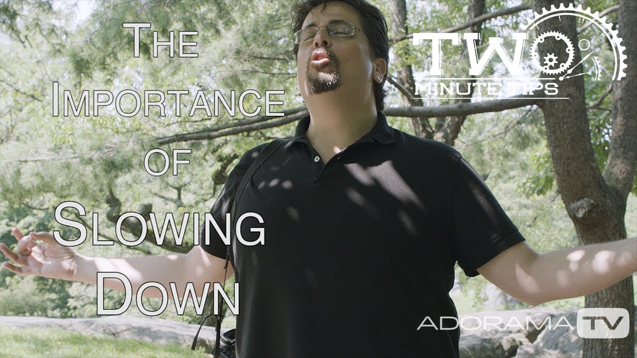 Slow Down: Two Minute Tips with David Bergman