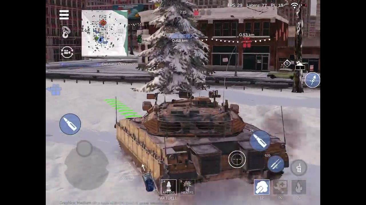 I played the new war  thunder winter battle 