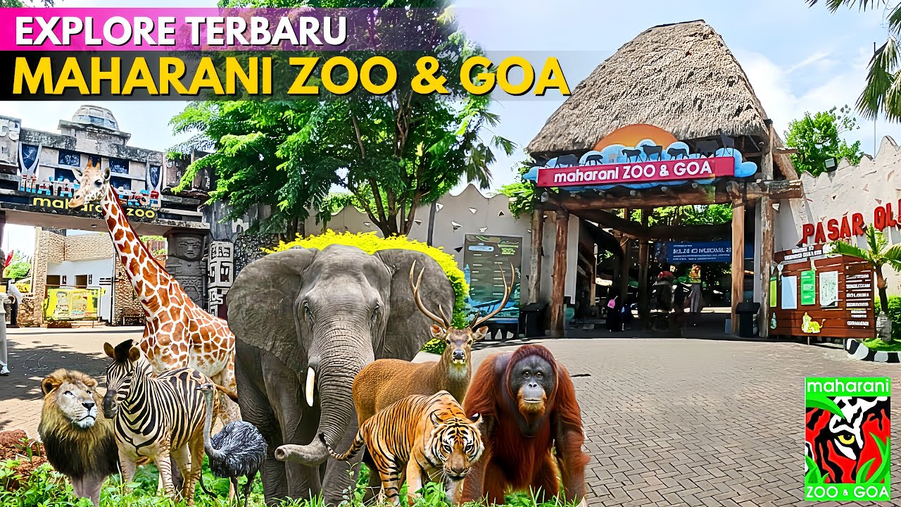 MAHARANI ZOO & GOA MAHARANI LAMONGAN TERBARU ‼ Kebun Binatang Favorit di Lamongan