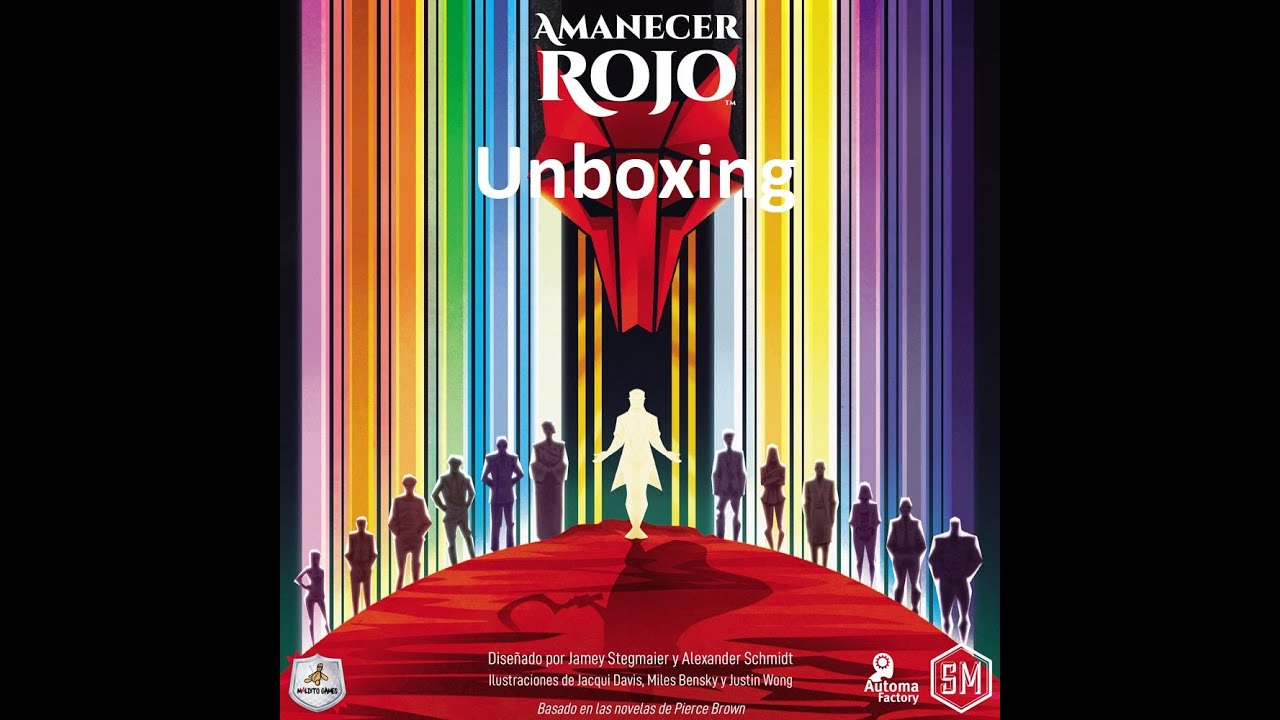 Amanecer Rojo - Unboxing - El club del dado