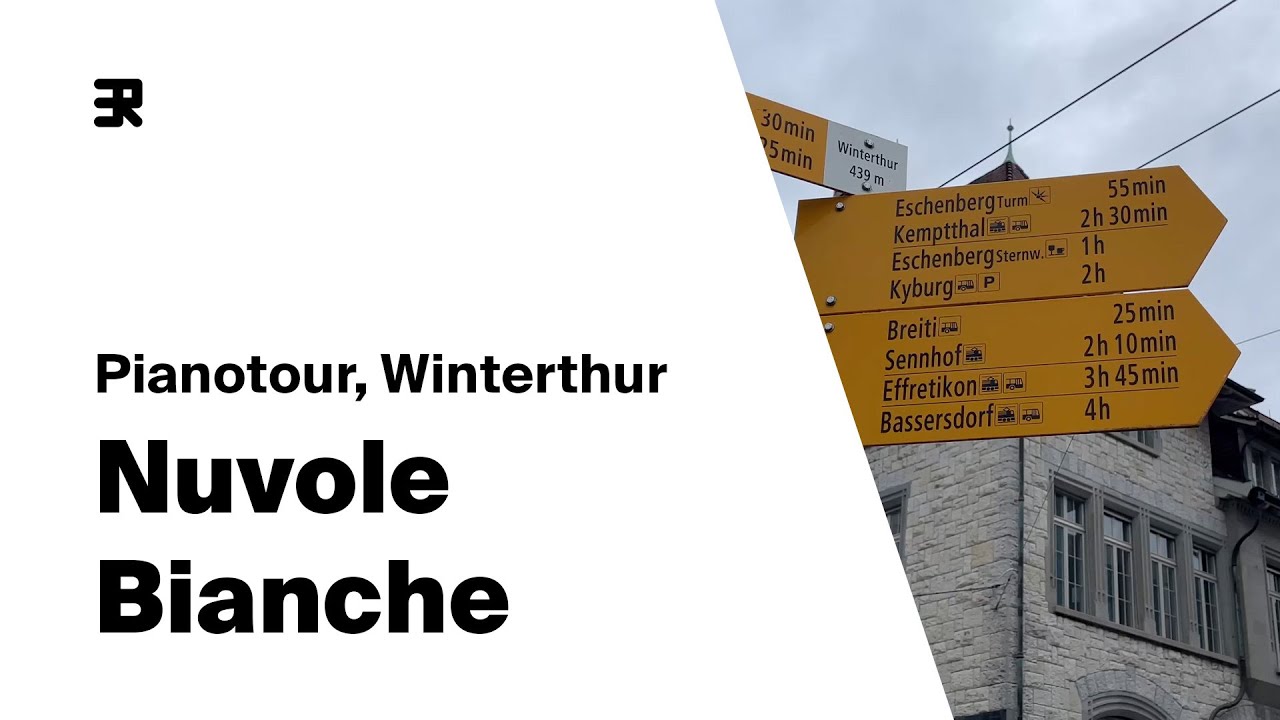 Nuvole Bianche – Ludovico Einaudi | Pianotour, Winterthur