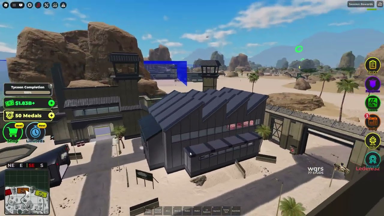 campers and p2w players in war tycoon Roblox
