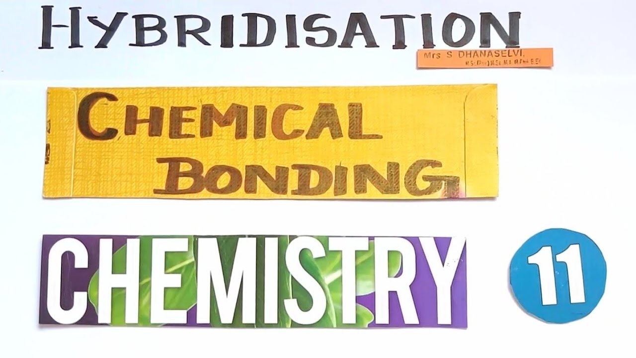 CB-23/Part1/Hybridization/Chemical Bonding/Explanation in Tamil/TN 11th std