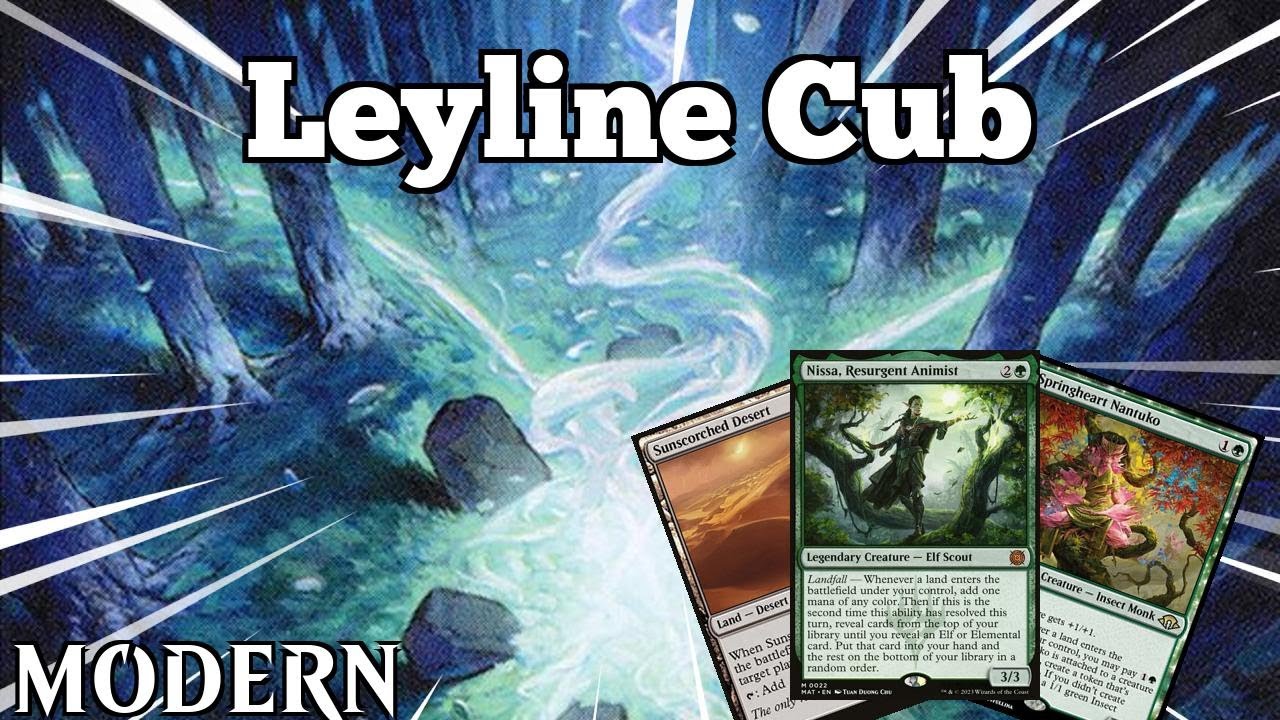 INFINITE MANA & INFINITE DAMAGE | Leyline Cub | Modern | MTGO