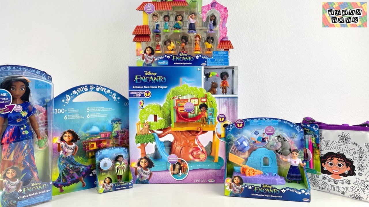 Unboxing and Review the Magical Disney Encanto Toys | Discover Antonio's Tree House