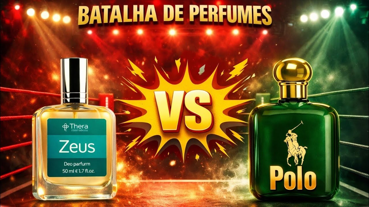 ✅️ Perfumes ZEUS VS POLO (Thera Cosméticos VS Ralph Laurent)🥊 #wesleyedicas 