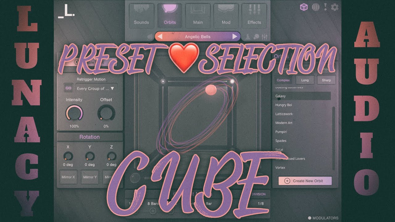 Cube  ❤️ Presets Selection [Lunacy Audio]
