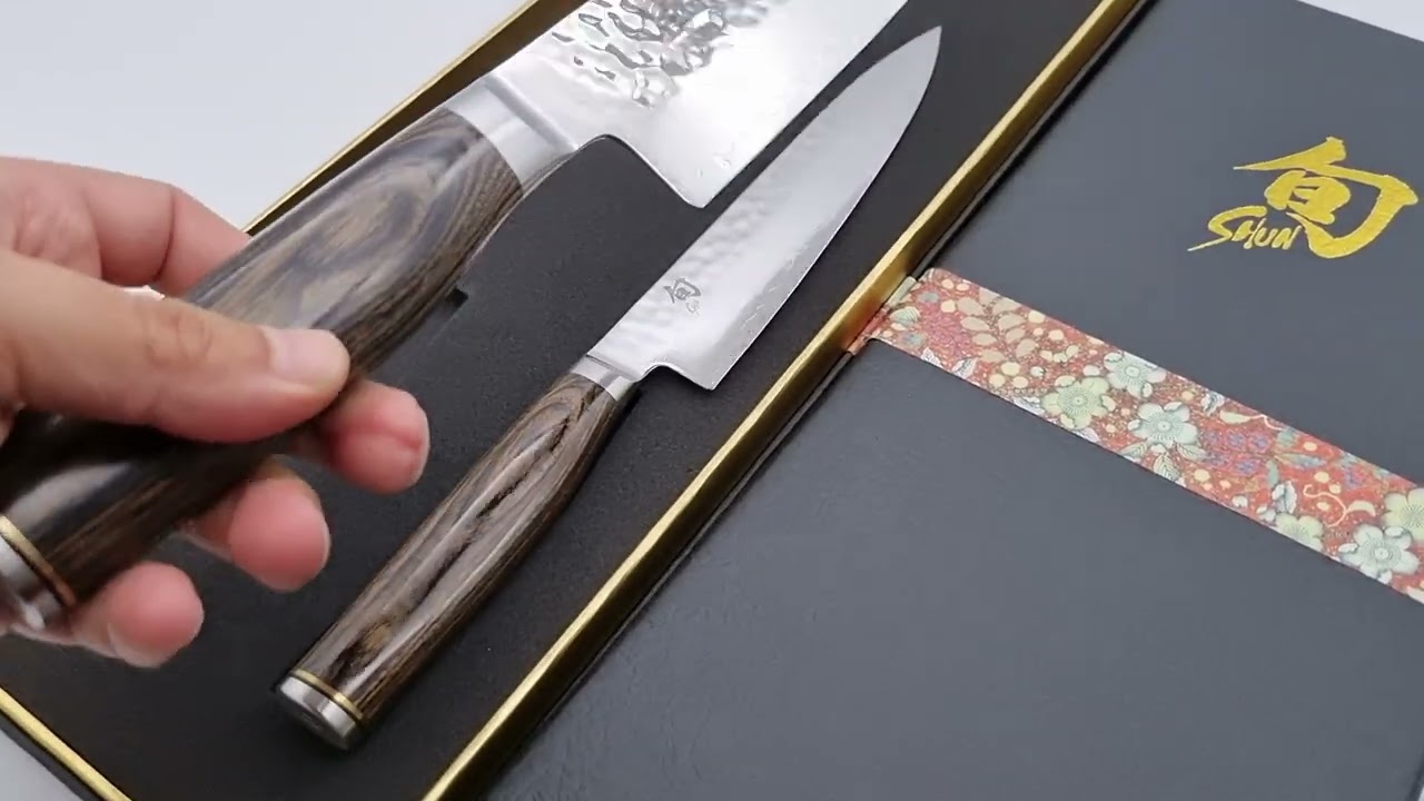 Shun Kai Premier Chef Utility Knife 2 Pc Set