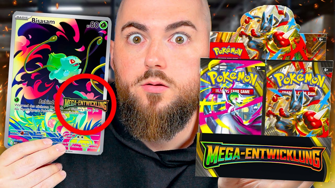 Ich öffne eine AUFGEWERTETE MEGA Pokémon Box..