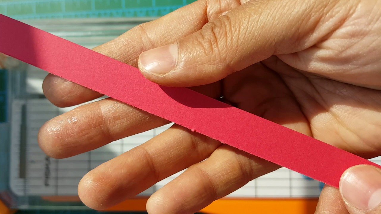 Easiest way to cutting quilling strips