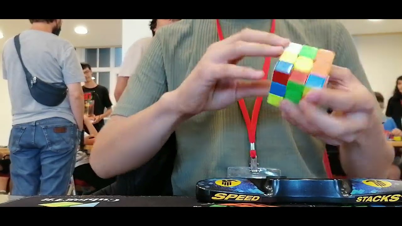 3x3 16.01 Single Pll Skip in an Officiall Competition!